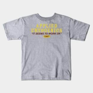 Applied Cryogenics Kids T-Shirt